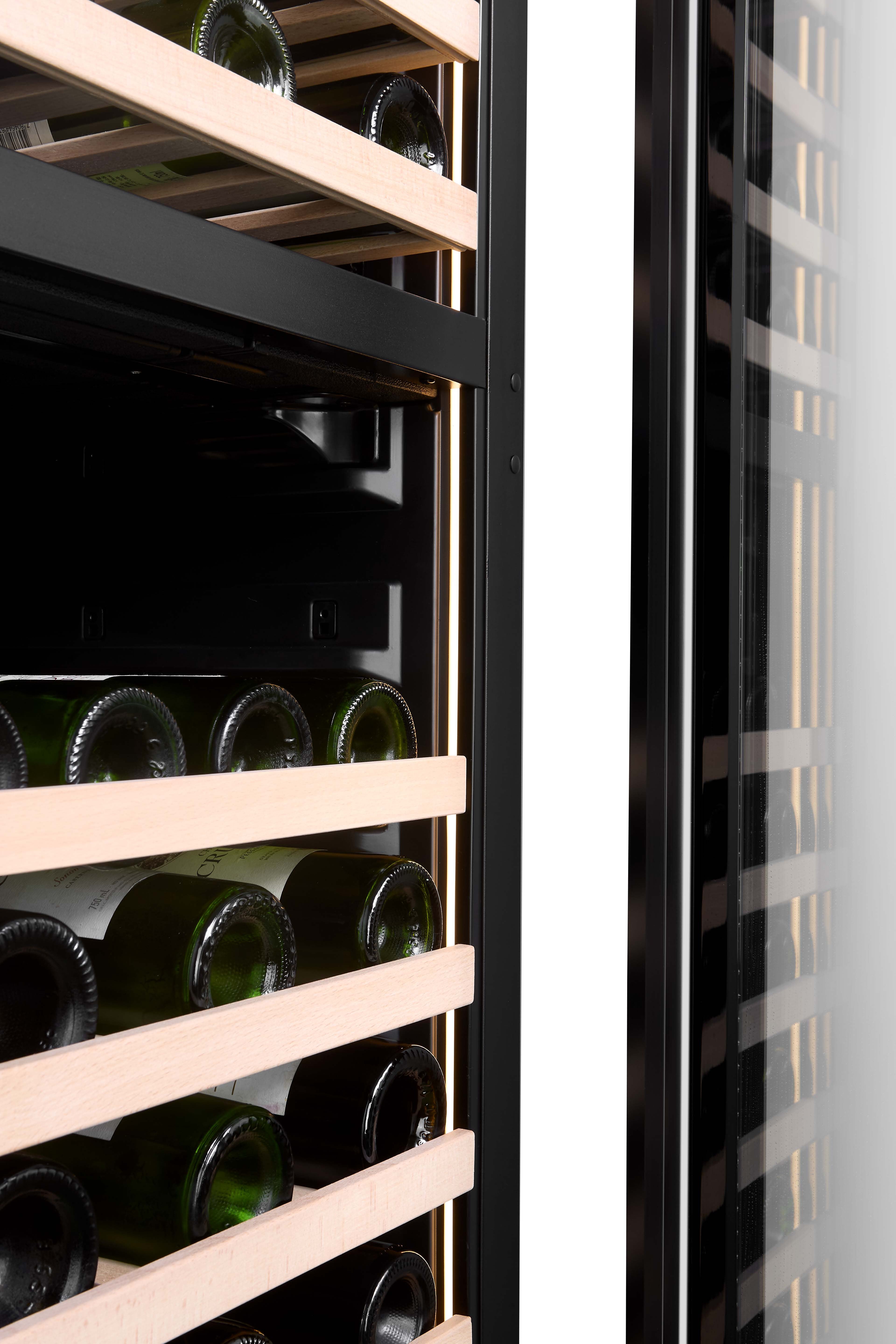 WBV122D-BLACK - Wine & Beverage Combination