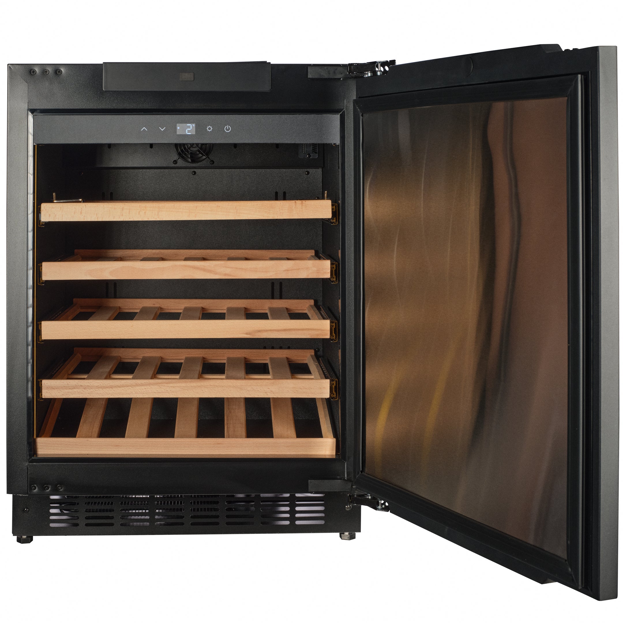 W41-PANEL - Panel Ready Wine Fridge - 38 Bottle - Black
