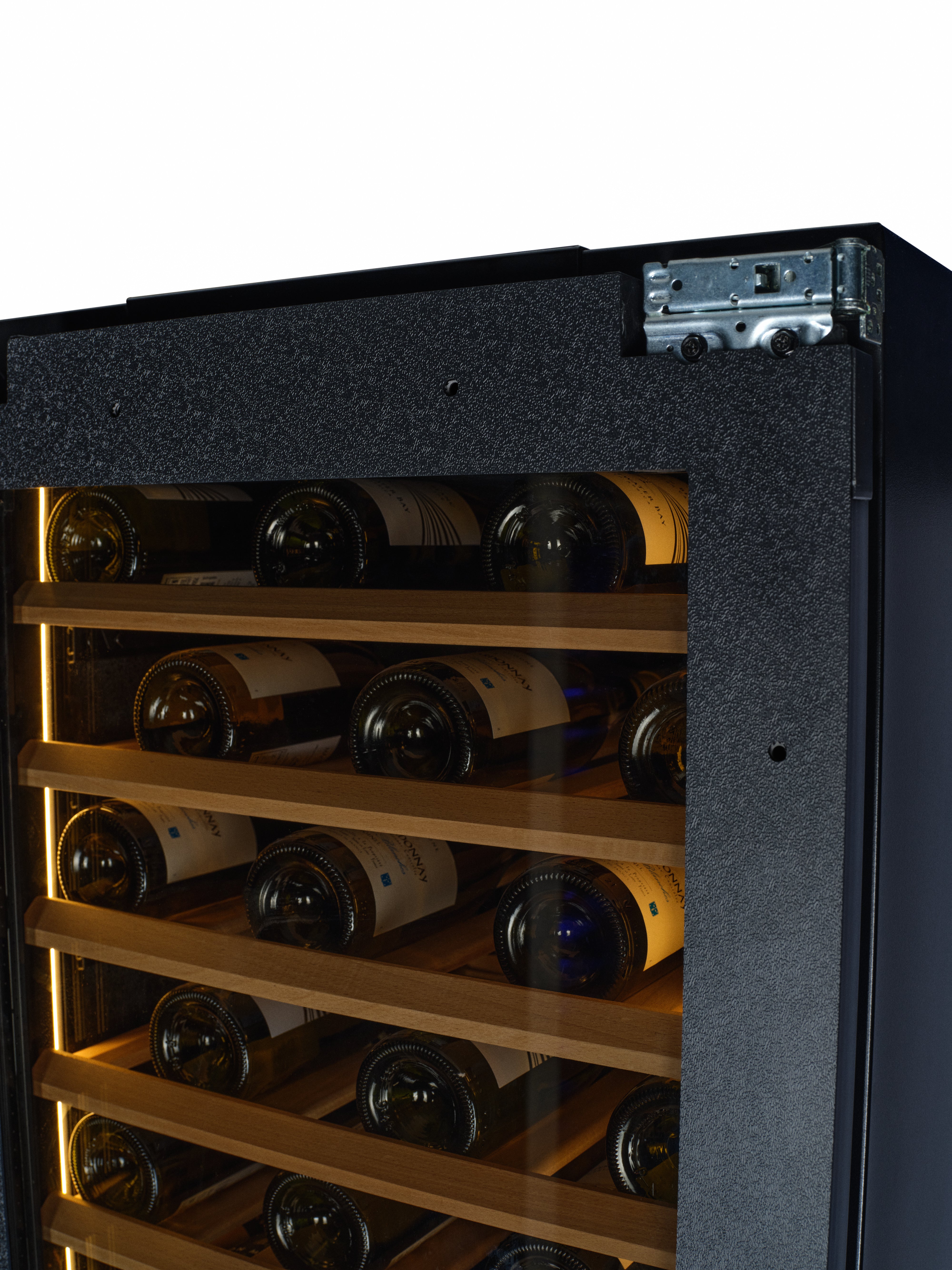 W96PANEL-TO - Push 2 Open Integrated Wine Fridge - 255L - Panel ready