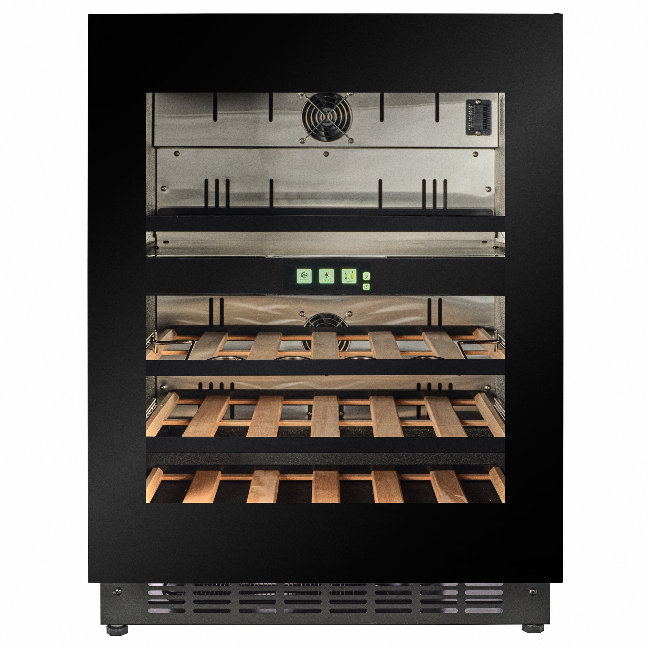 WBV36B-TO - Push 2 Open Beverage Centre - 22 Bottle/44 Cans - Black