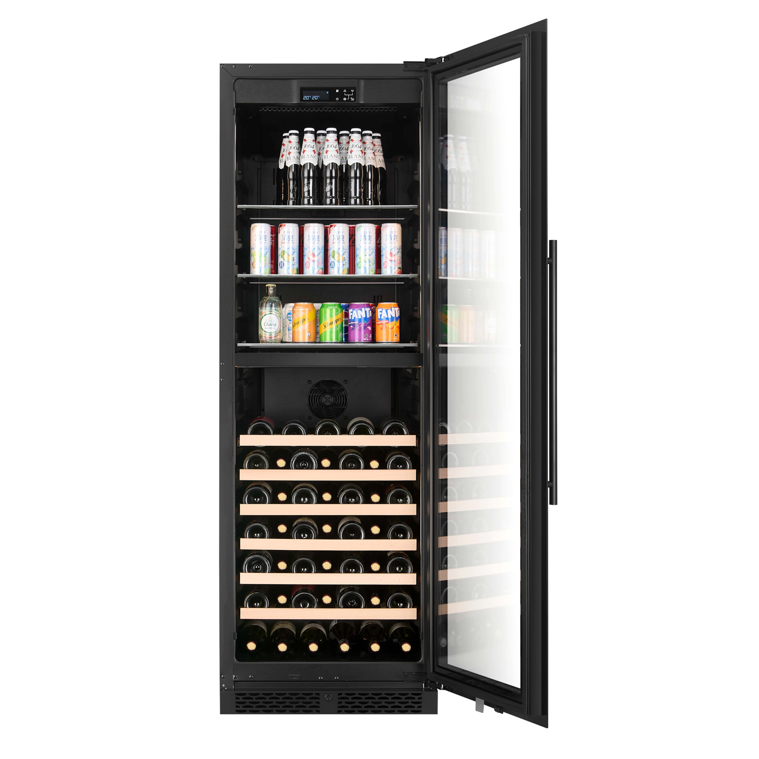 WBV93D-BLACK - 318L Beverage Centre (Wine & Beverage)