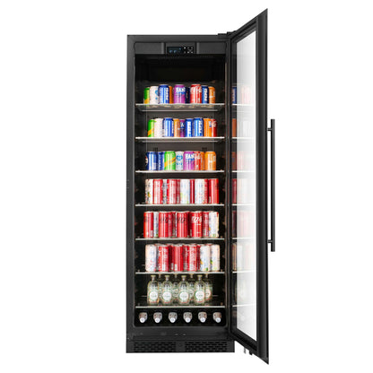 BV122S-BLACK - 336L / 315 Can Beverage Fridge
