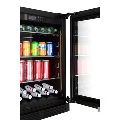 WBV46S-BLACK - Wijn- en drankcombinatie