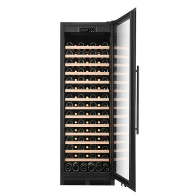 WBV122S-BLACK - Wijn- en drankcombinatie