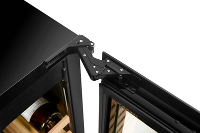 FWS154D-BLACK - 154 flessen wijnkoelkast