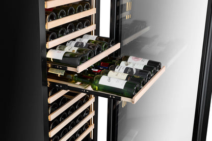 FWS163S-BLACK - 161 Bottle Wine Fridge