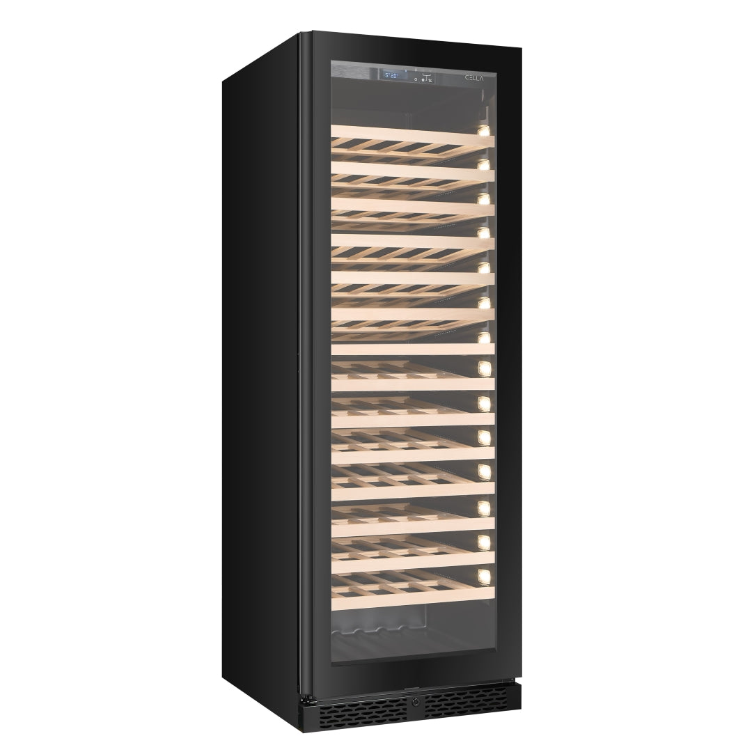 FWS163S-BLACK - 161 Bottle Wine Fridge