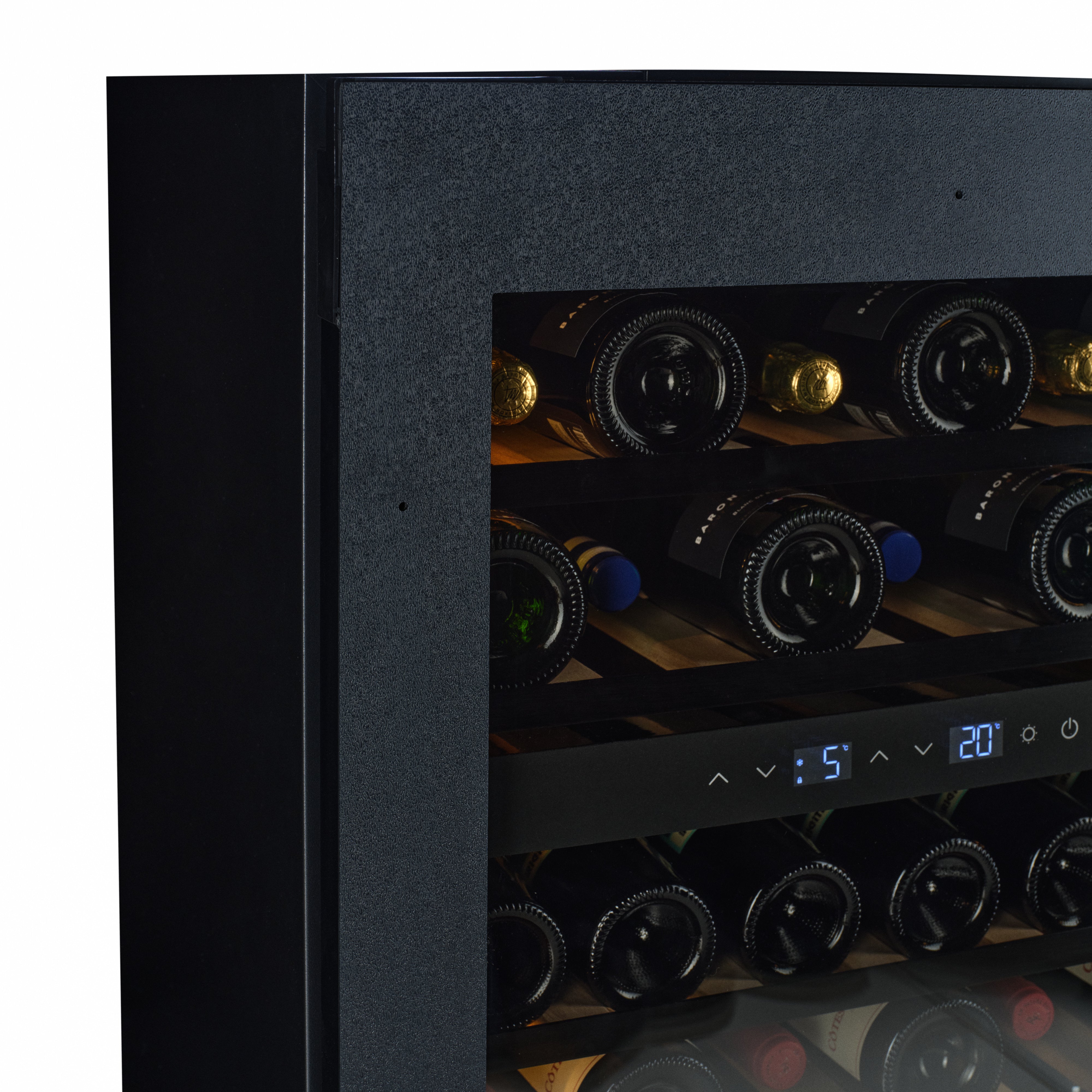 W34PANEL-TO - Paneelklare wijnkoelkast - 36 flessen - Push2open