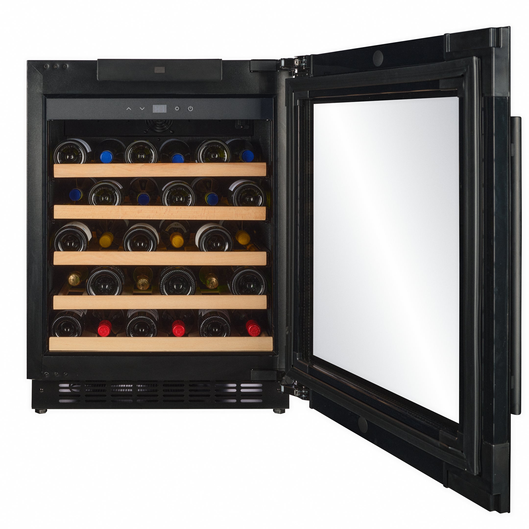 W40-BH - Wine Fridge - Single Zone - 38 Bottle - Black