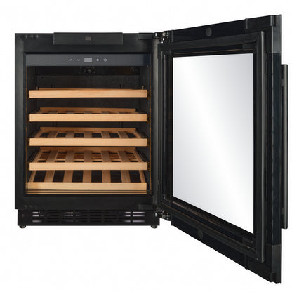 W40-BH - Wine Fridge - Single Zone - 38 Bottle - Black