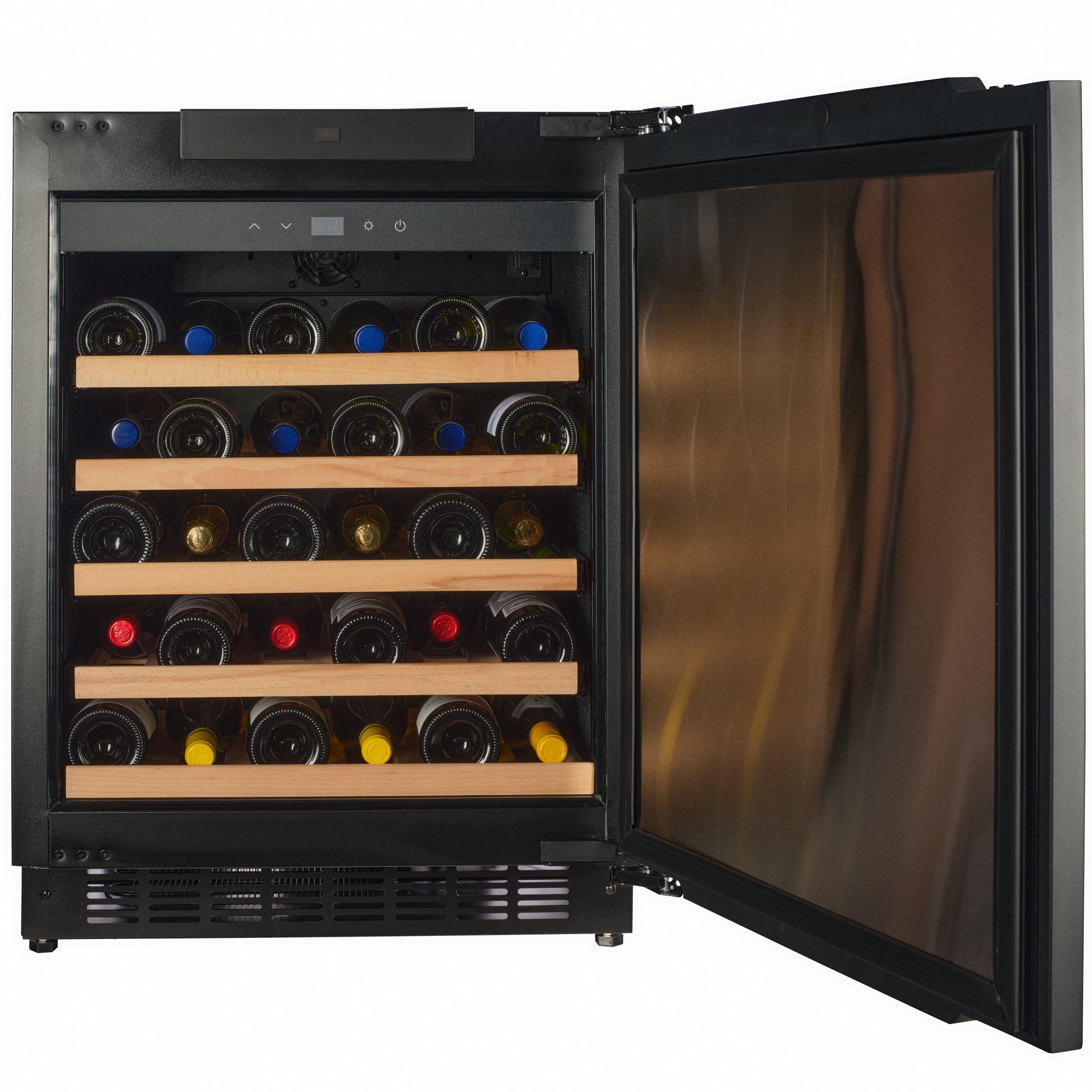 W41-PANEL - Panel Ready Wine Fridge - 38 Bottle - Black