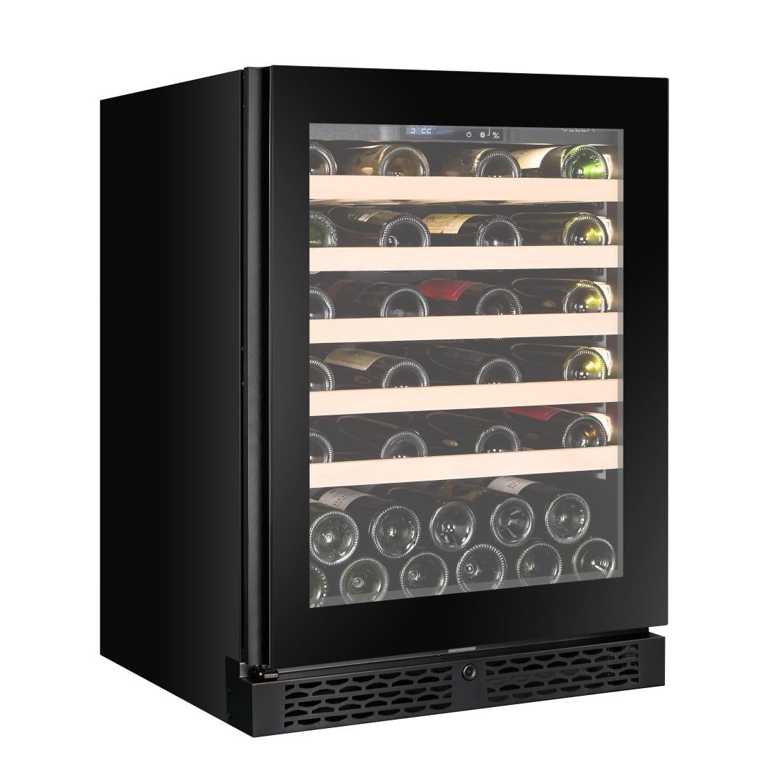 W46S-BLACK - 46 Bottle Wine Fridge