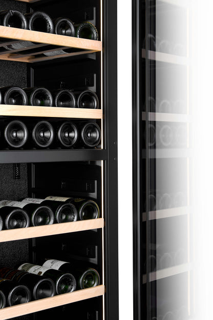 W75D-BLACK - 71 bottle Wine Fridge