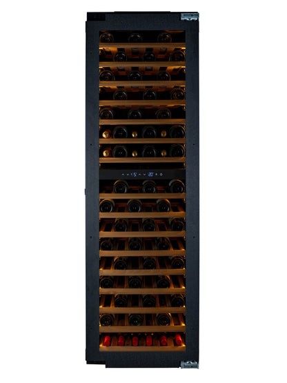 W96PANEL-TO - Push 2 Open Integrated Wine Fridge - 255L - Panel ready
