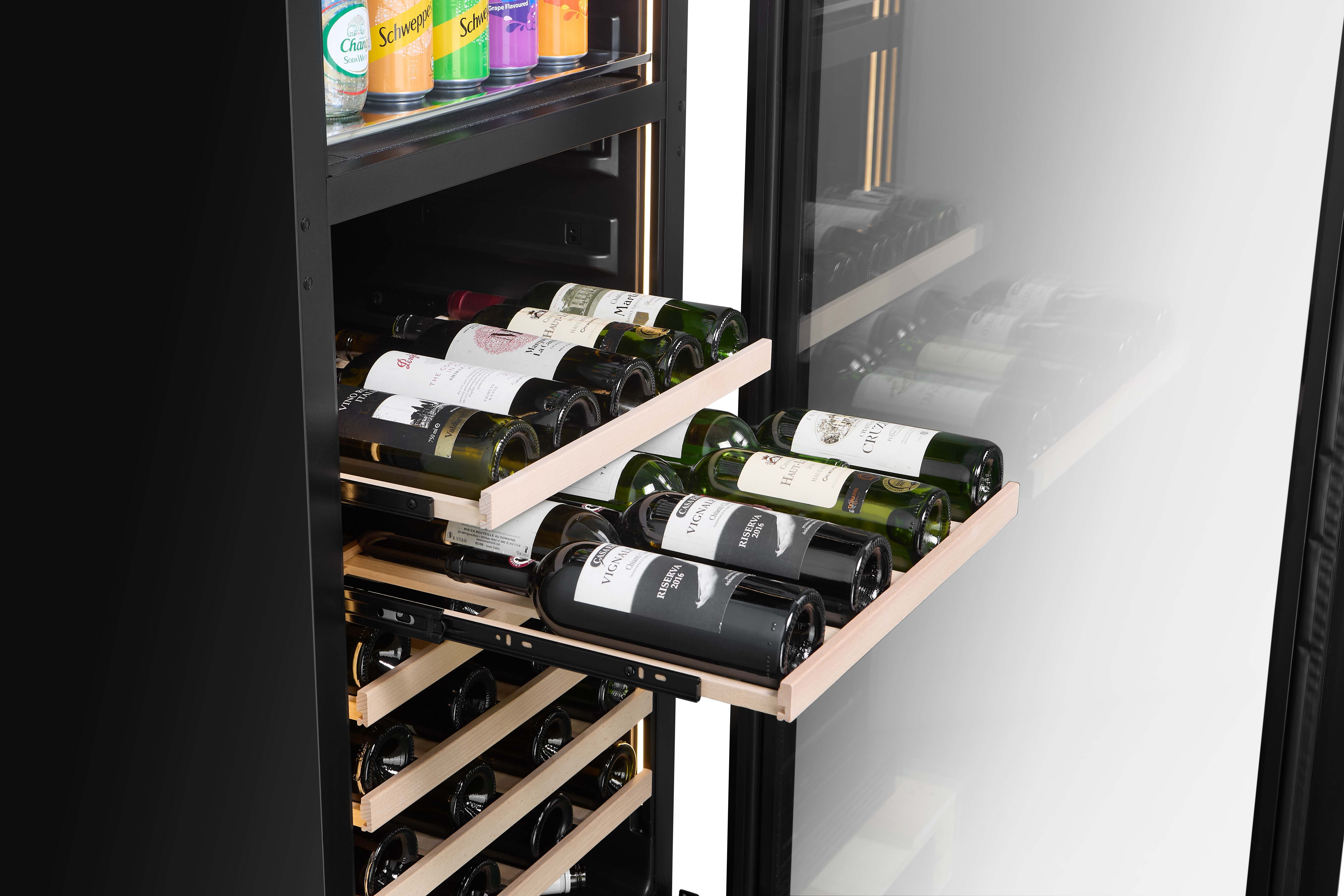 WBV93D-BLACK - 318L Beverage Centre (Wine & Beverage)